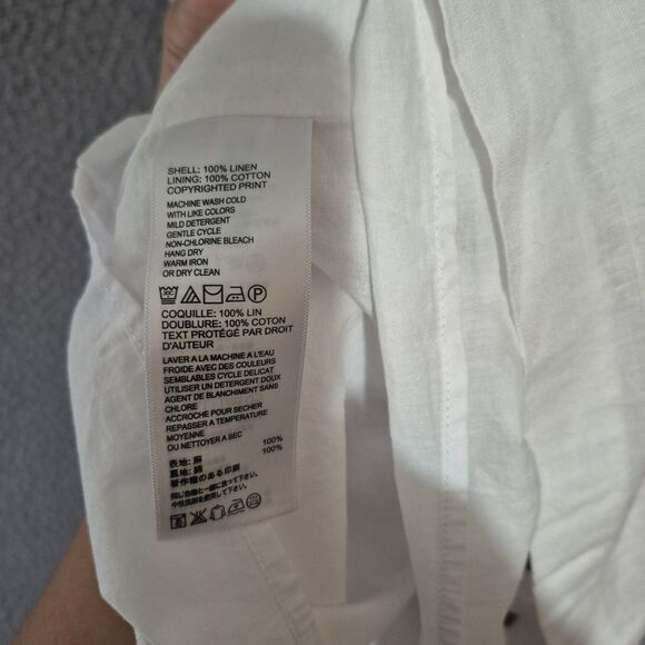 Tommy Bahama Women's Sleevless Lavatera Leis Linen Floral Print Dress Medium - Picture 4 of 9